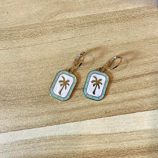 Palm Earrings