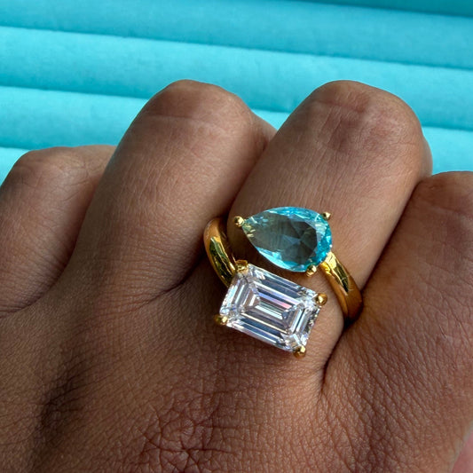 Aquamarine Ring