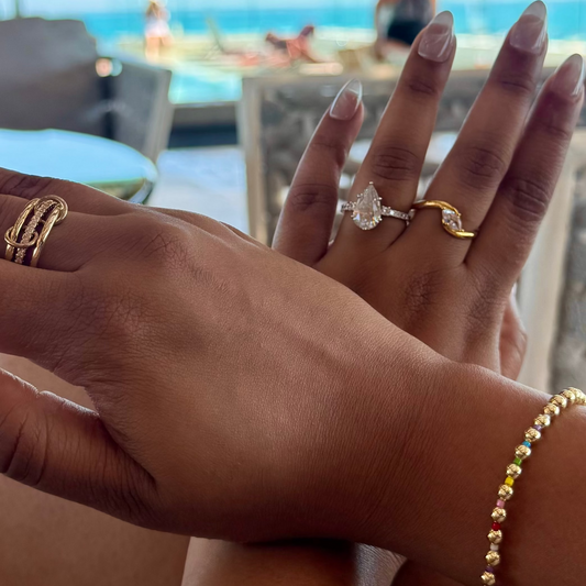 Mila stacked ring