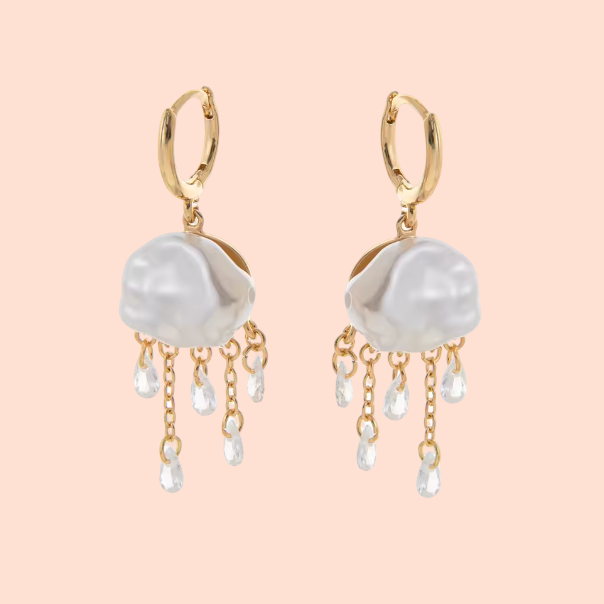 Cloud Dangle Earrings