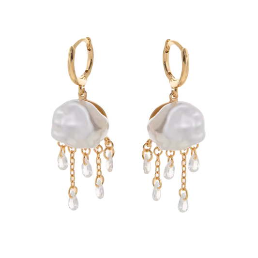 Cloud Dangle Earrings