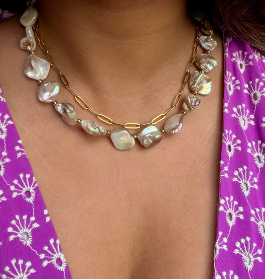 Iris Layered Necklace
