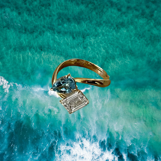 Aquamarine Ring